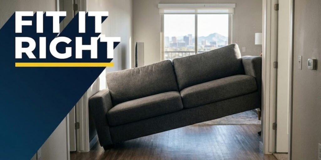 moving furniture into an apartment​